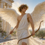 Eros in Greek mythology, the god of love and desire