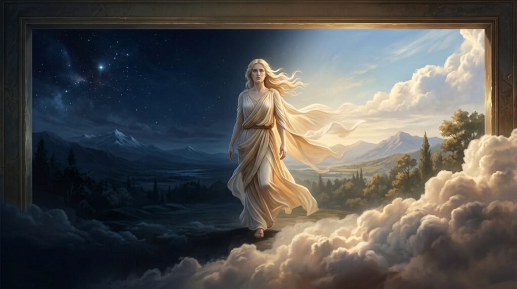 Hemera, the primordial Greek personification of Day
