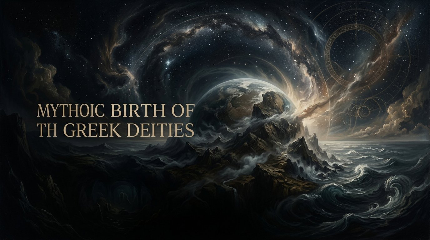 The Greek pantheon of gods and goddesses